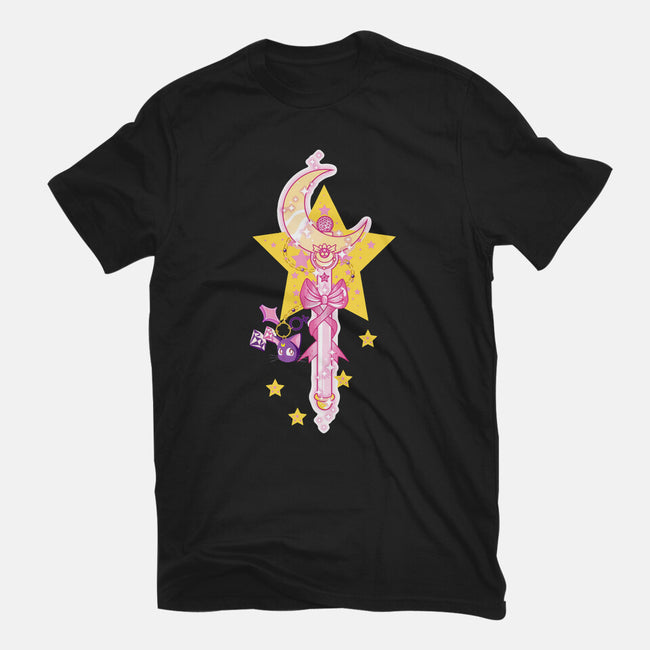 Moon Star-mens heavyweight tee-LSSB