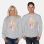 Moon Star-unisex crew neck sweatshirt-LSSB