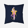 Moon Star-none removable cover throw pillow-LSSB