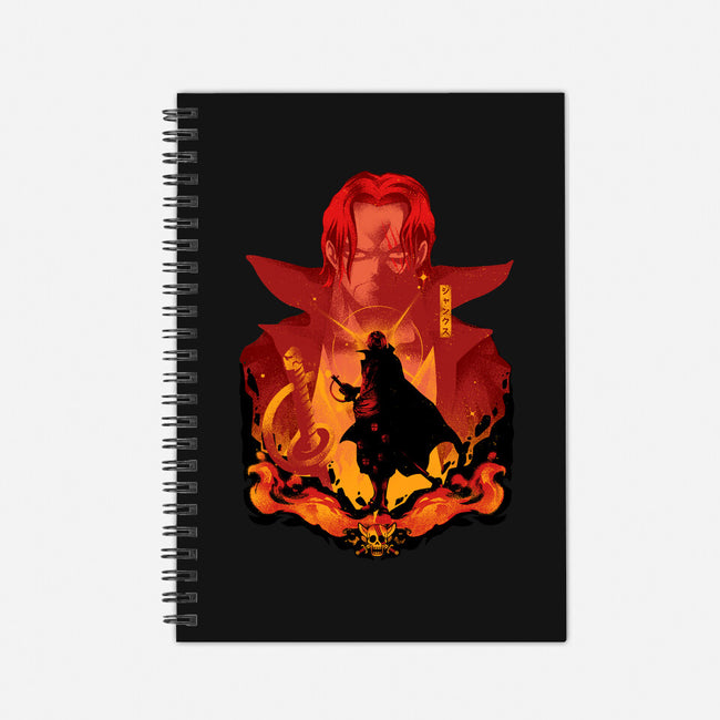 Red-Haired Shank-none dot grid notebook-hypertwenty