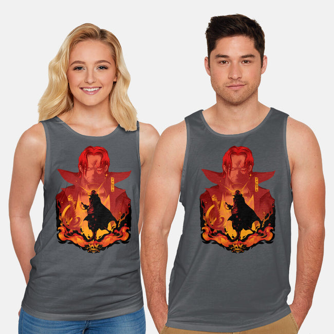 Red-Haired Shank-unisex basic tank-hypertwenty