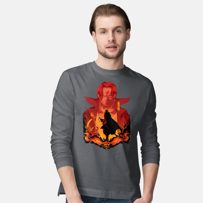 Red-Haired Shank-mens long sleeved tee-hypertwenty