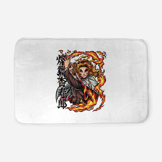 Master Swordsman-none memory foam bath mat-Duardoart