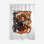 Master Swordsman-none polyester shower curtain-Duardoart