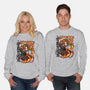 Master Swordsman-unisex crew neck sweatshirt-Duardoart