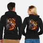 Master Swordsman-unisex zip-up sweatshirt-Duardoart