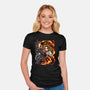 Master Swordsman-womens fitted tee-Duardoart