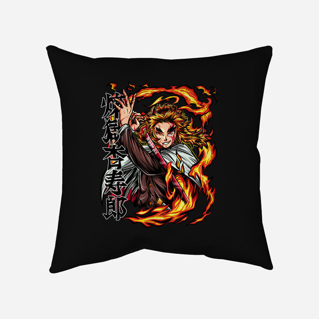 Master Swordsman-none removable cover w insert throw pillow-Duardoart