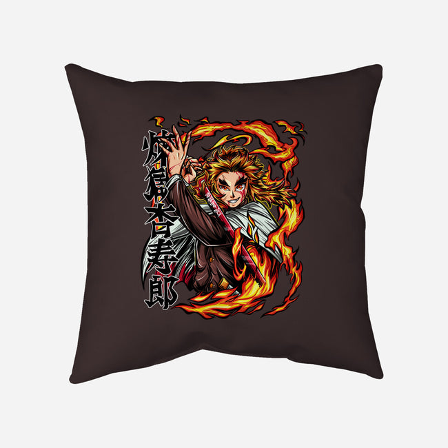 Master Swordsman-none removable cover w insert throw pillow-Duardoart