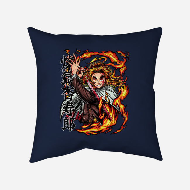 Master Swordsman-none removable cover w insert throw pillow-Duardoart