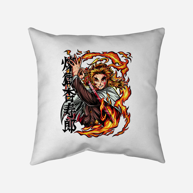 Master Swordsman-none removable cover w insert throw pillow-Duardoart