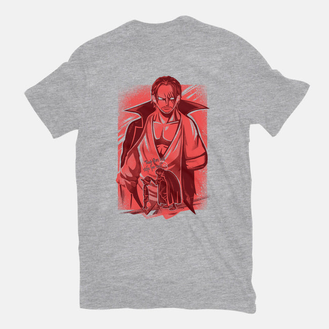 Red Hair Pirate-womens basic tee-constantine2454