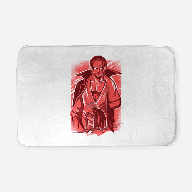 Red Hair Pirate-none memory foam bath mat-constantine2454