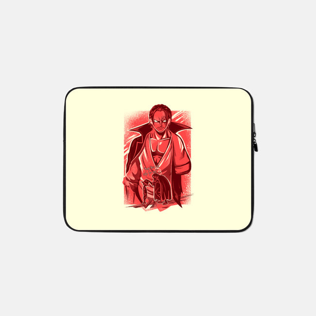 Red Hair Pirate-none zippered laptop sleeve-constantine2454