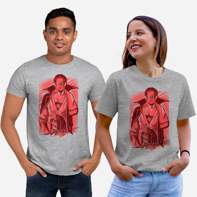 Red Hair Pirate-unisex basic tee-constantine2454