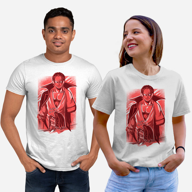 Red Hair Pirate-unisex basic tee-constantine2454