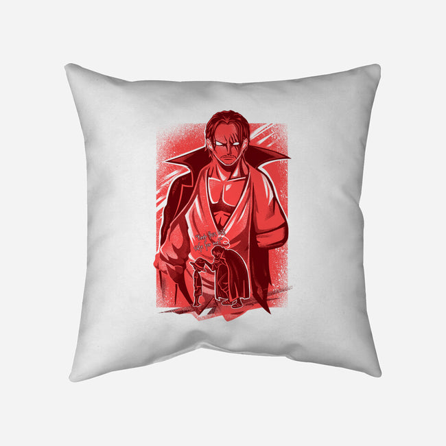 Red Hair Pirate-none removable cover throw pillow-constantine2454