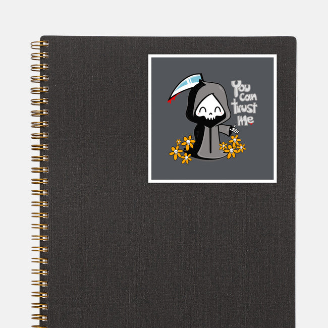 You Can Trust Me-none glossy sticker-Rydro