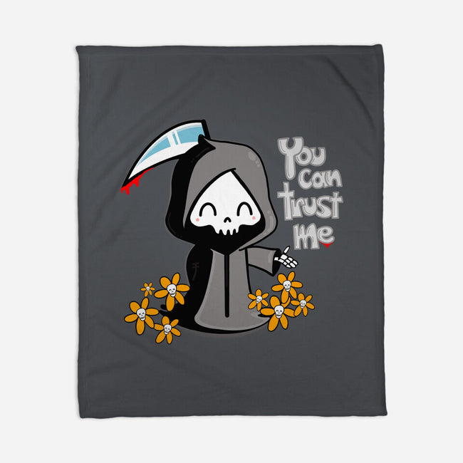 You Can Trust Me-none fleece blanket-Rydro