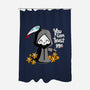 You Can Trust Me-none polyester shower curtain-Rydro