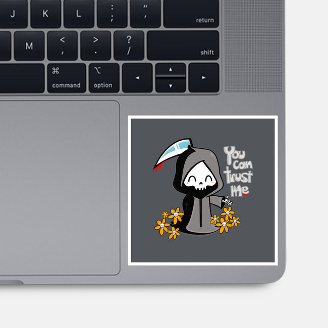 You Can Trust Me-none glossy sticker-Rydro