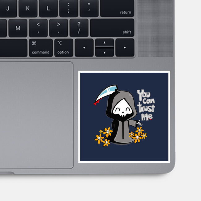 You Can Trust Me-none glossy sticker-Rydro