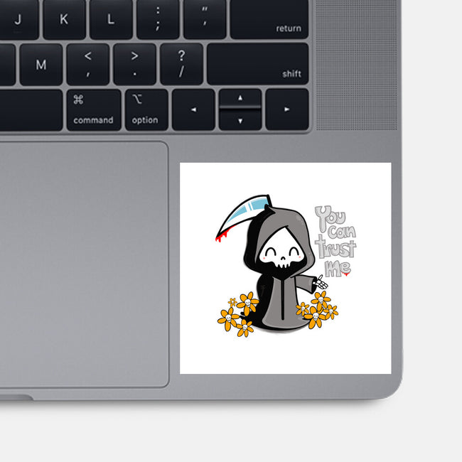 You Can Trust Me-none glossy sticker-Rydro