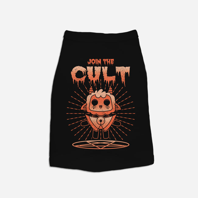 Join The Cult-dog basic pet tank-Logozaste