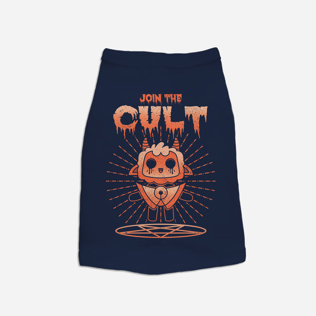 Join The Cult-dog basic pet tank-Logozaste