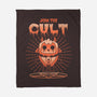 Join The Cult-none fleece blanket-Logozaste