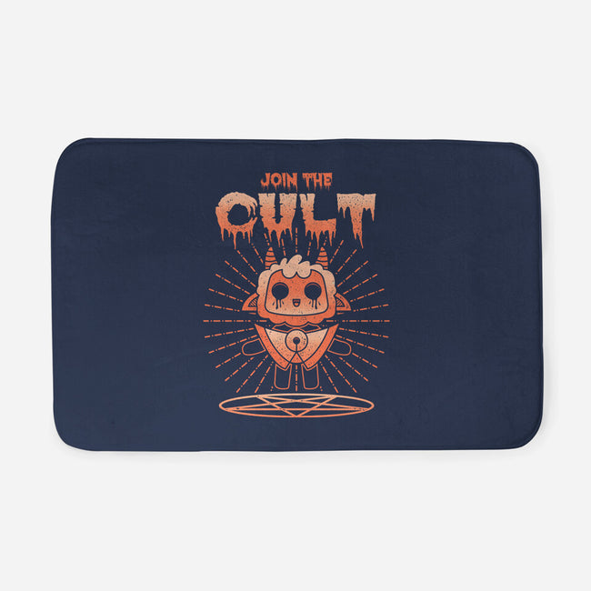 Join The Cult-none memory foam bath mat-Logozaste