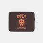 Join The Cult-none zippered laptop sleeve-Logozaste