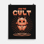 Join The Cult-none matte poster-Logozaste