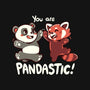 You Are Pandastic-womens off shoulder sweatshirt-TechraNova