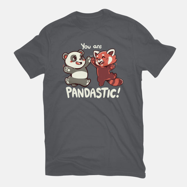 You Are Pandastic-womens fitted tee-TechraNova