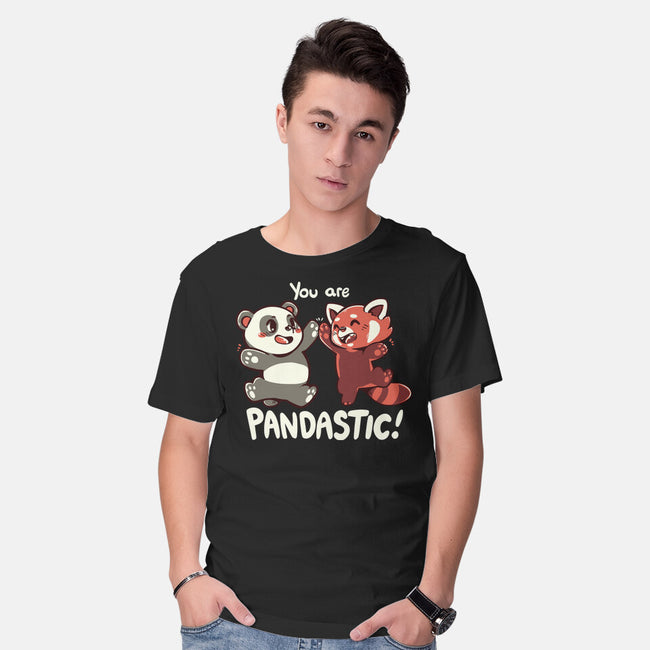You Are Pandastic-mens basic tee-TechraNova