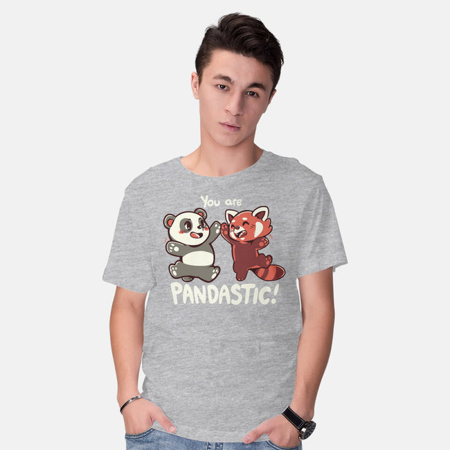 You Are Pandastic-mens basic tee-TechraNova