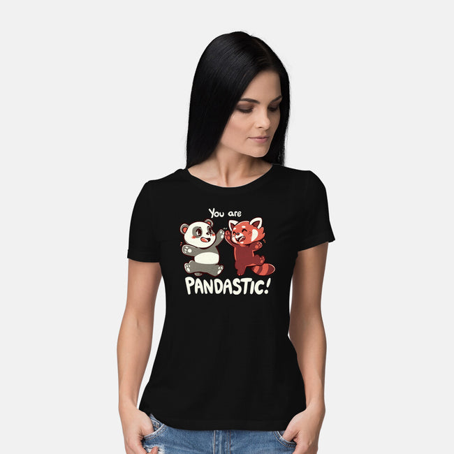 You Are Pandastic-womens basic tee-TechraNova