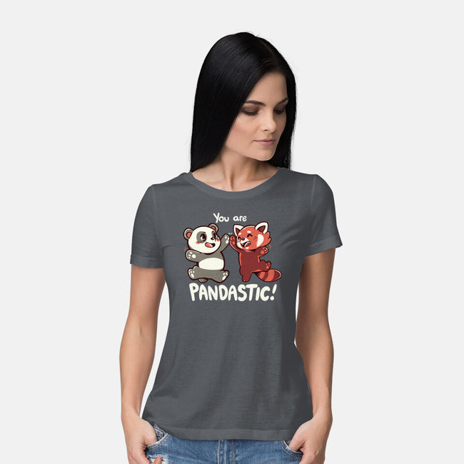 You Are Pandastic-womens basic tee-TechraNova