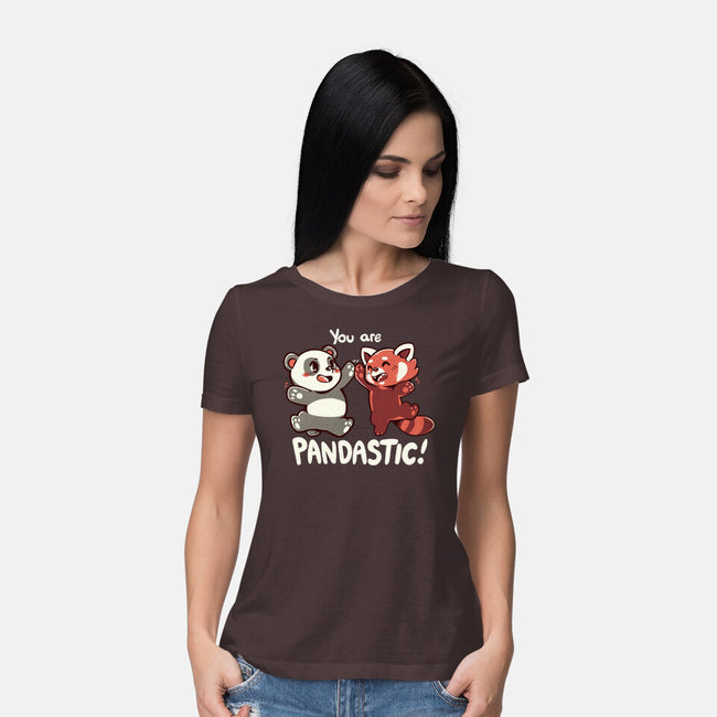 You Are Pandastic-womens basic tee-TechraNova