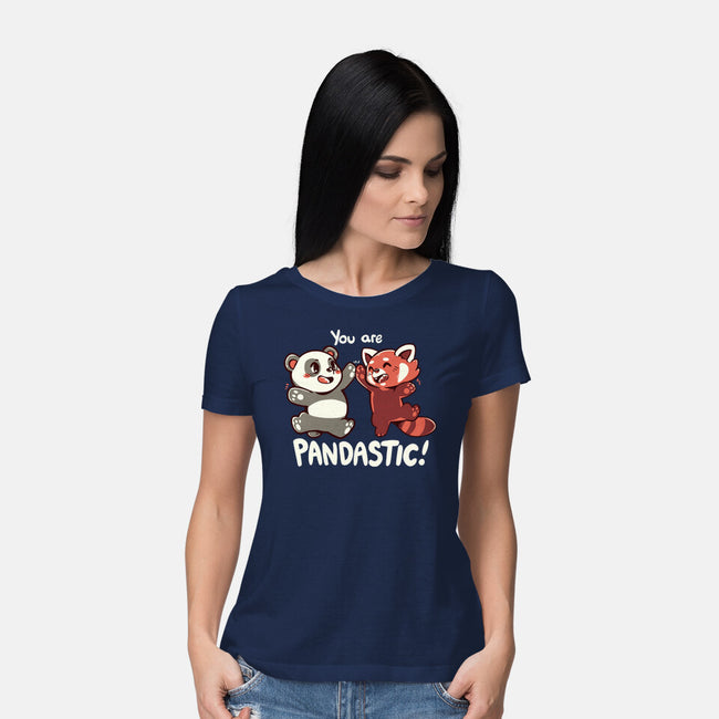 You Are Pandastic-womens basic tee-TechraNova