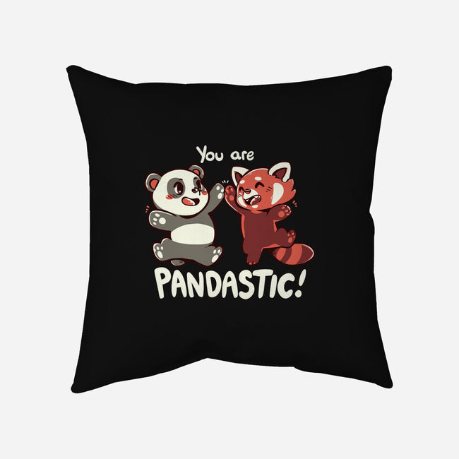 You Are Pandastic-none removable cover w insert throw pillow-TechraNova