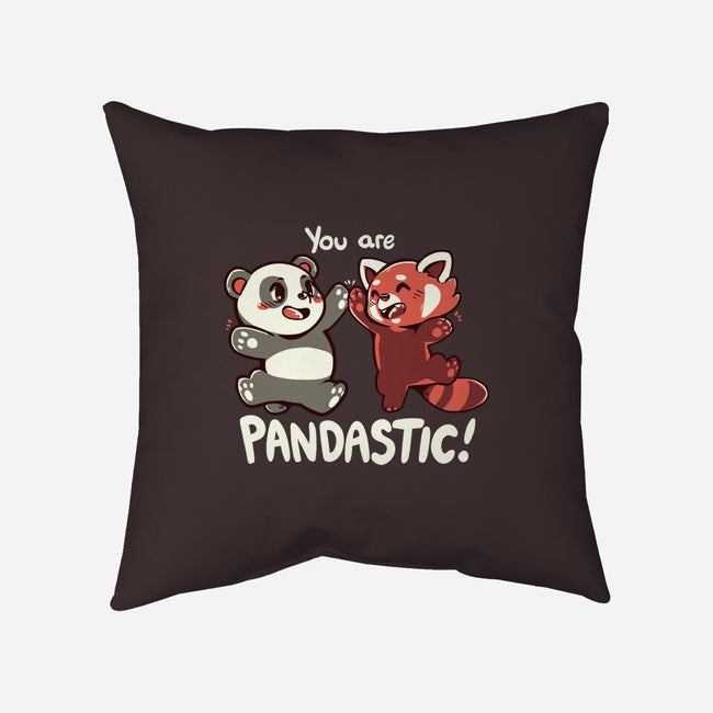You Are Pandastic-none removable cover w insert throw pillow-TechraNova