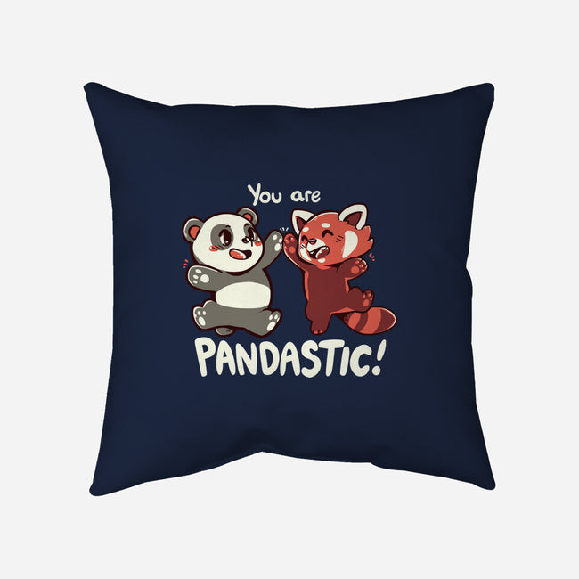 You Are Pandastic-none removable cover w insert throw pillow-TechraNova