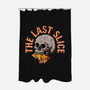 The Last Slice-none polyester shower curtain-zillustra