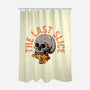 The Last Slice-none polyester shower curtain-zillustra