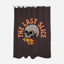 The Last Slice-none polyester shower curtain-zillustra