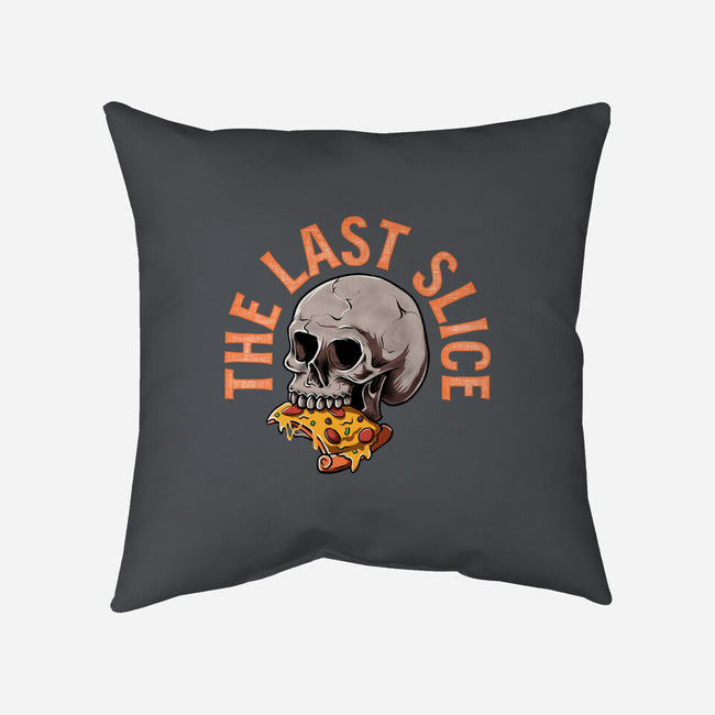 The Last Slice-none removable cover w insert throw pillow-zillustra