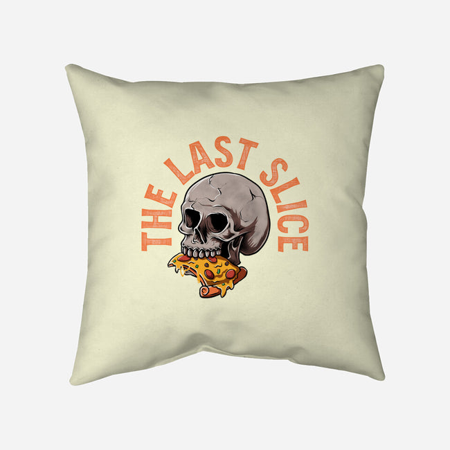 The Last Slice-none removable cover w insert throw pillow-zillustra