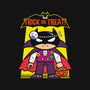 Batsy Trick Or Treat-none removable cover w insert throw pillow-krisren28